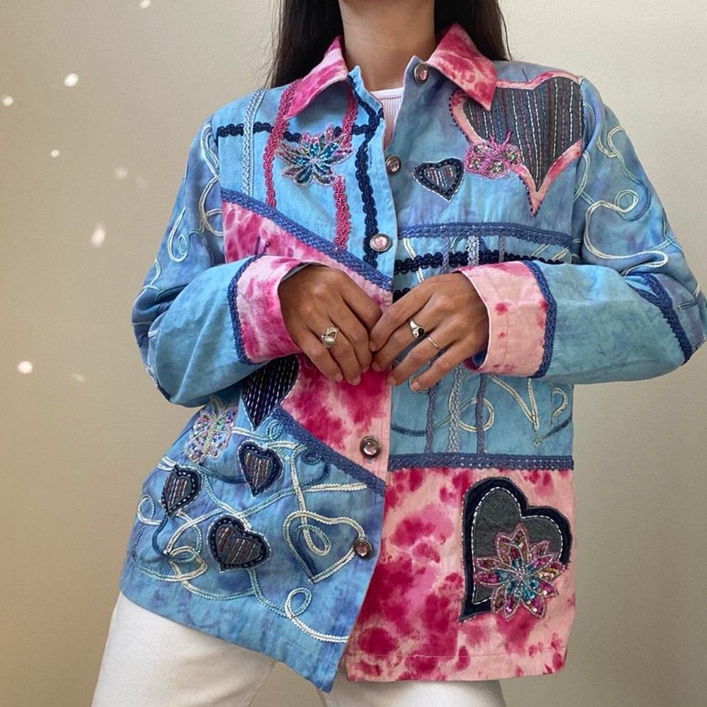 Vintage Patchwork Jacket - image 3